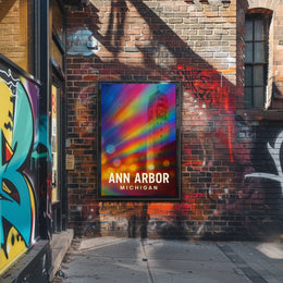 Ann Arbor, Michigan Poster