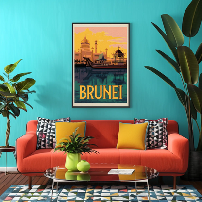 Vintage Poster Brunei