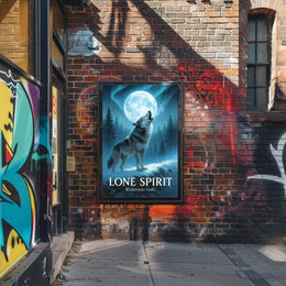 Lone Spirit Wilderness Calls Poster PosterGoat