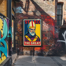 Saint Leo the Great Poster