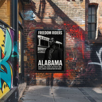 Freedom Riders Honoring Civil Rights Poster
