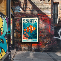 Discover the Charm of Clownfish Poster