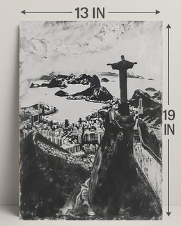 Christ The Redeemer Over Rio Poster