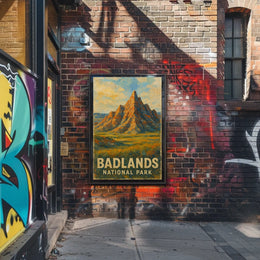 Badlands National Park Poster