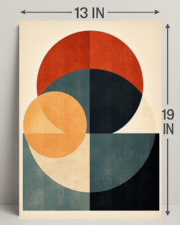 Geometric Harmony Poster