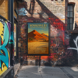 Sossusvlei The Heart of the Namib Desert Poster