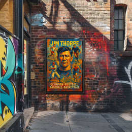 Celebrating a Legendary Athlete Poster