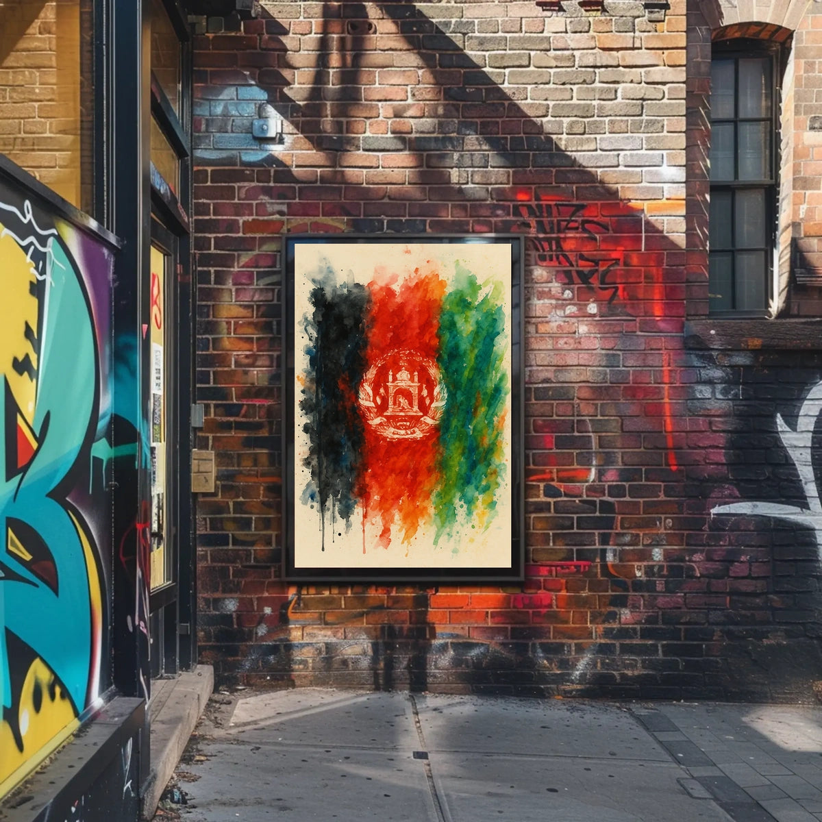 Colors of Afghanistan Poster