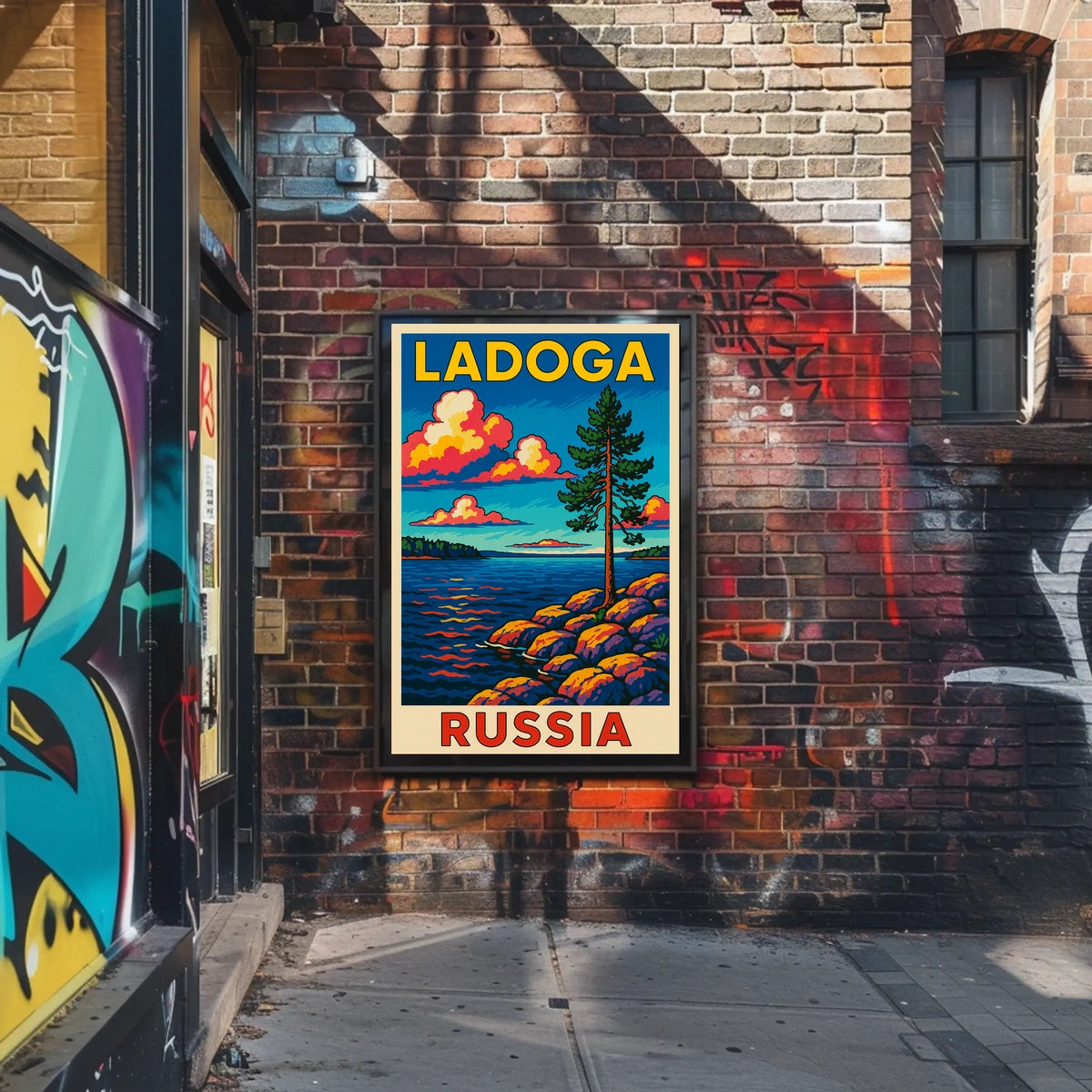 Ladoga, Russia Poster