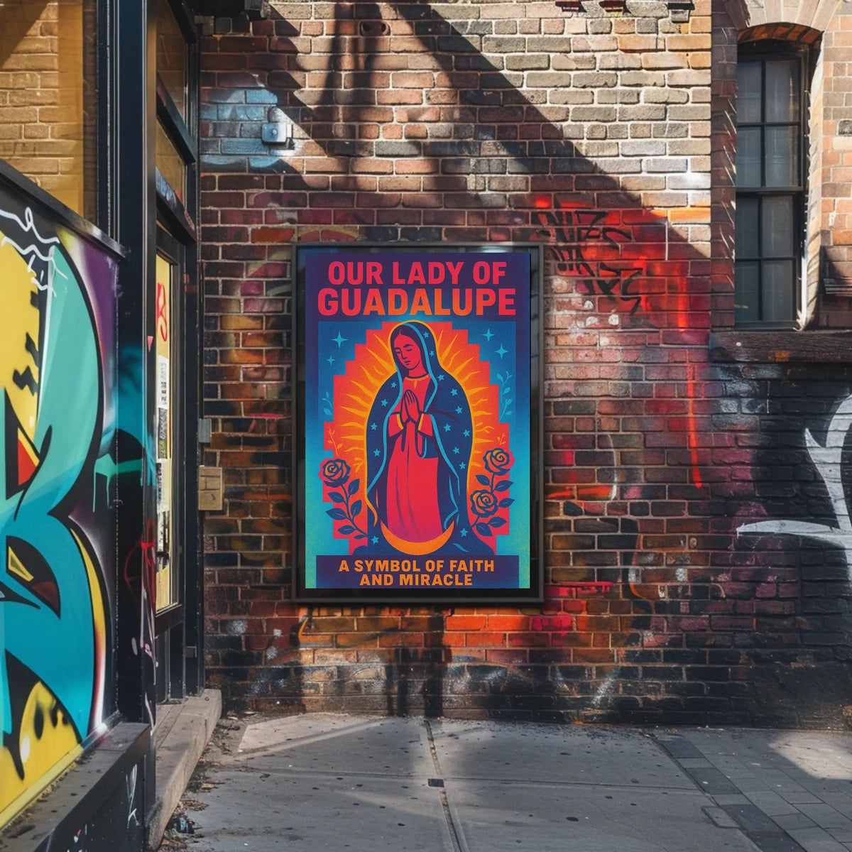 Our Lady Of Guadalupe A Symbol Of Poster