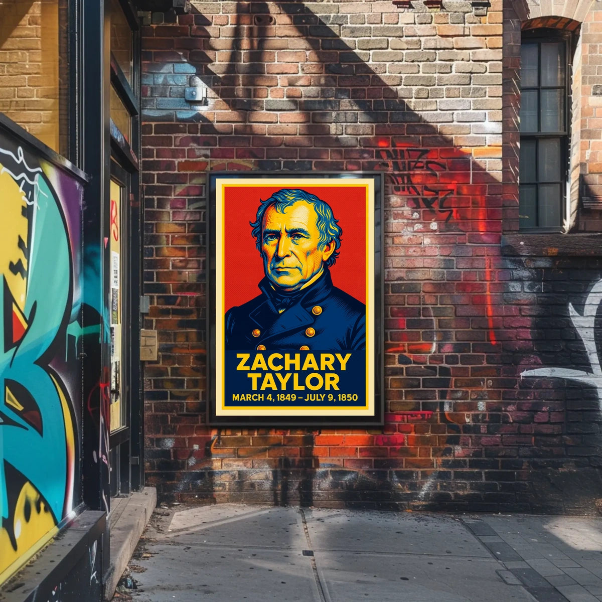 Zachary Taylor 12Th President Poster