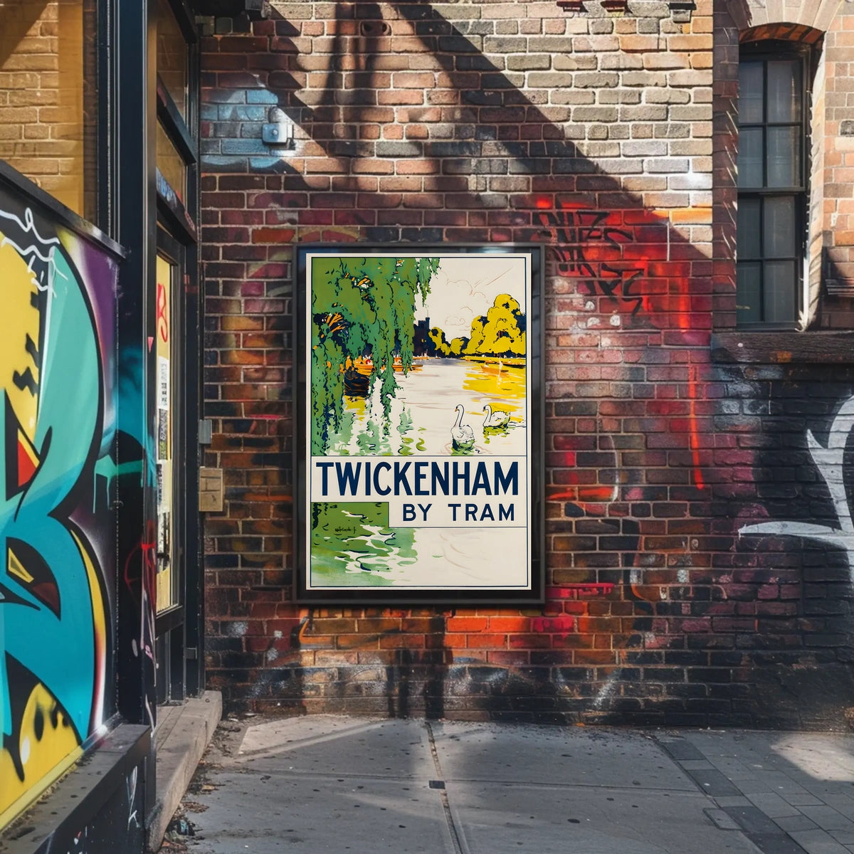 Twickenham By Tram Poster