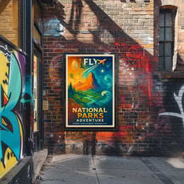 National Parks Adventure Poster