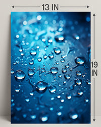 Serenity In Droplets Poster