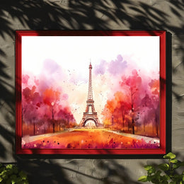 Autumn in Paris Poster