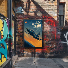F-5B Freedom Fighter Poster