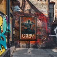 Bozeman, Montana Scenic Poster