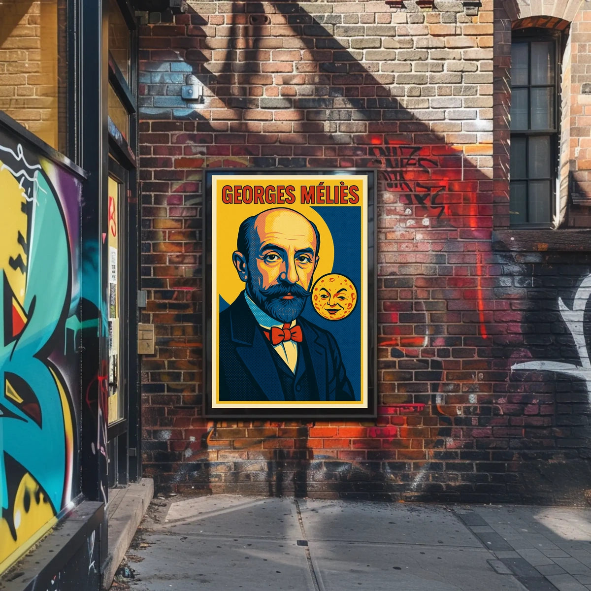 Georges Méliès Cinematic Pioneer Poster