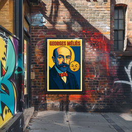 Georges Méliès Cinematic Pioneer Poster
