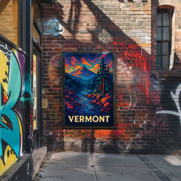 Vermont Landscape Poster