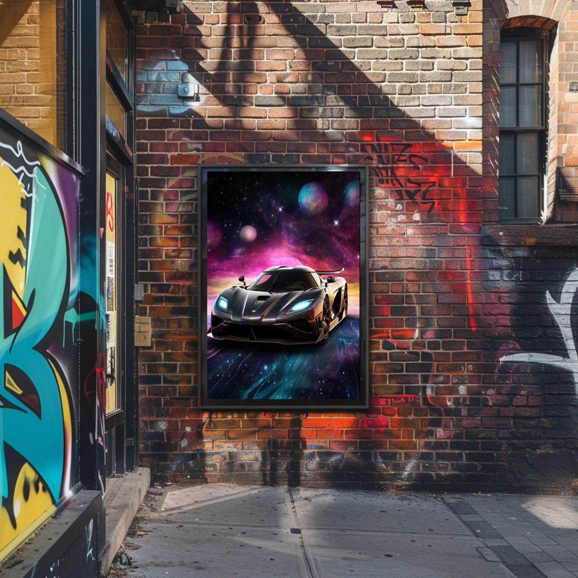 Cosmic Speed Poster PosterGoat