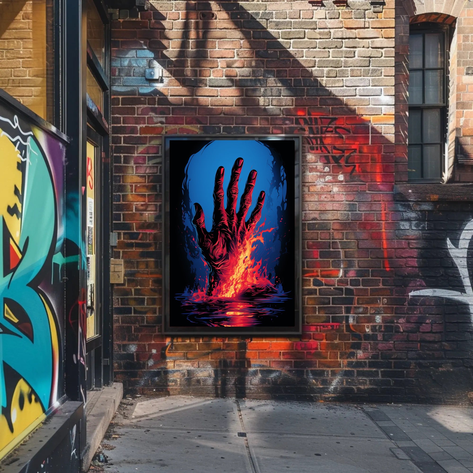 Rising From The Flames Poster