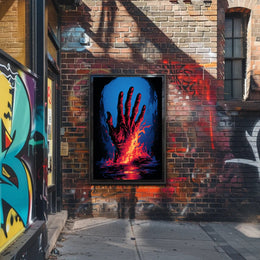 Rising From The Flames Poster
