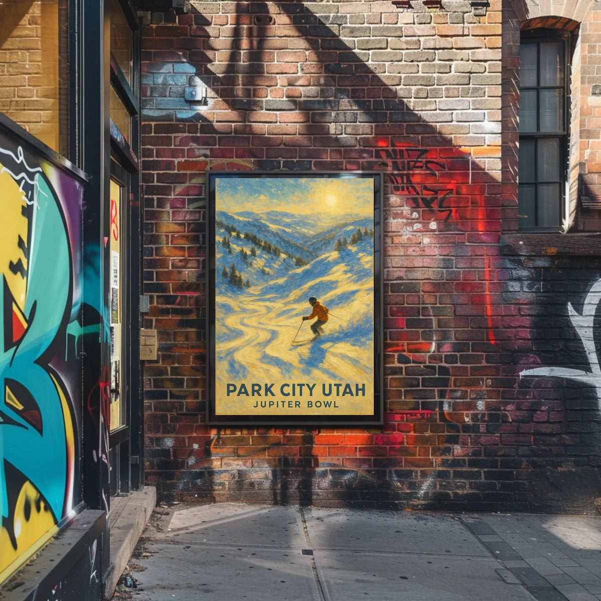 Park City Utah Jupiter Bowl Poster