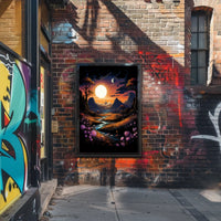Celestial Landscape Poster