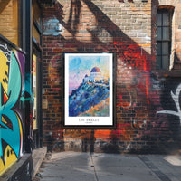 Los Angeles Skyline Poster