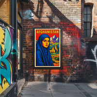 Afghanistan Cultural Portrait Poster