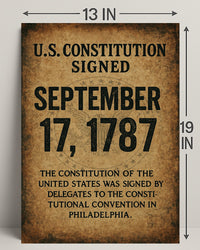 Constitution Signing September 17 1787 Poster PosterGoat