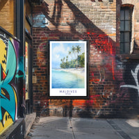 Tropical Beach Paradise Poster PosterGoat
