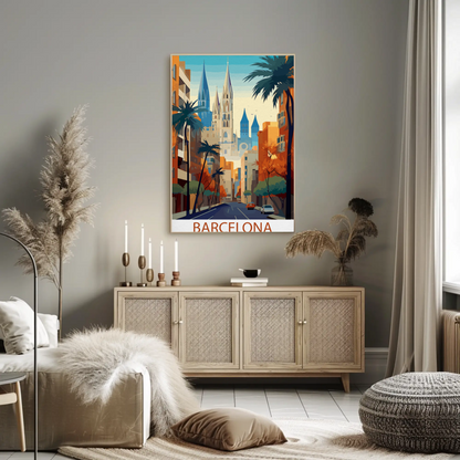 Barcelona Spain Poster