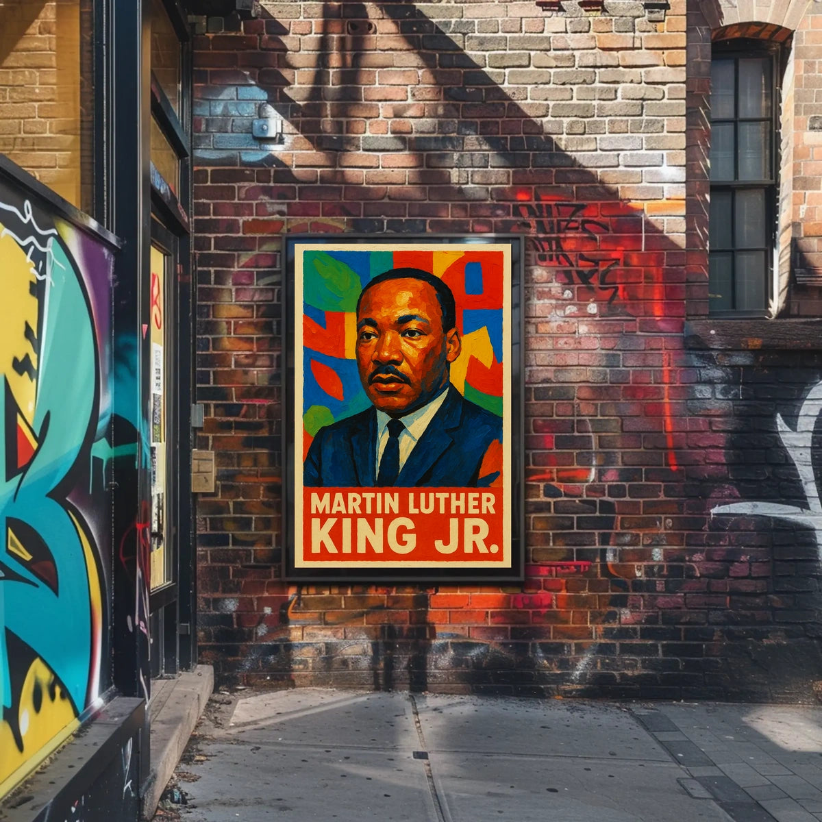 Martin Luther King Jr. Tribute Poster
