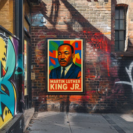 Martin Luther King Jr. Tribute Poster