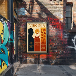 Virginias Presidential Heritage Poster PosterGoat