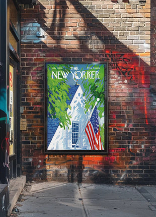 Iconic American Summer Day July 1966 Cultural Heritage Poster