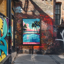 Tropical Oasis Poster