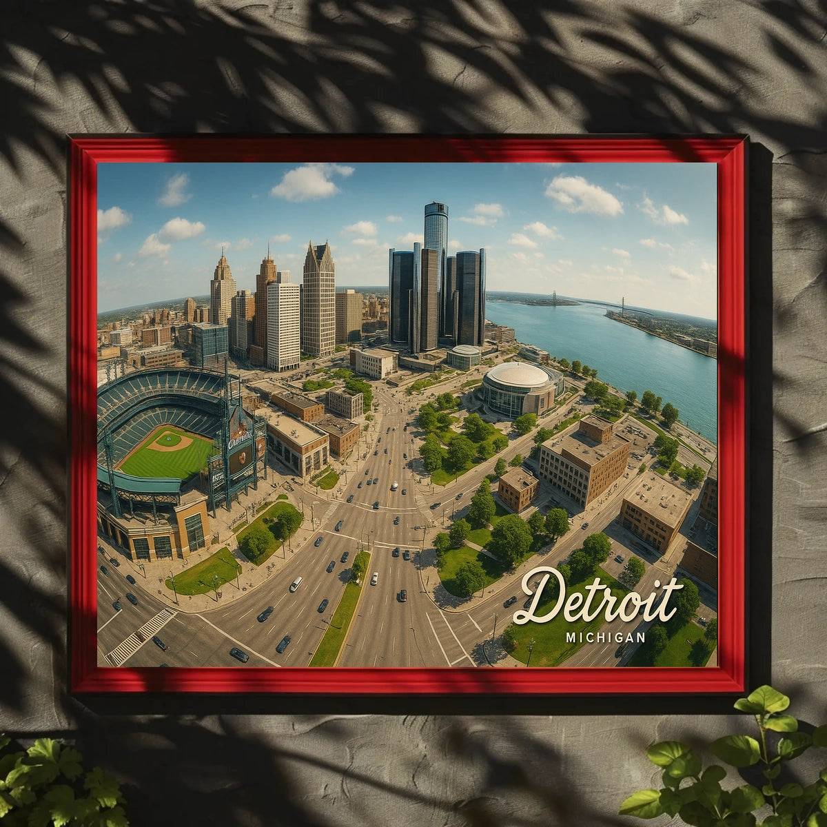 Detroit, Michigan Poster