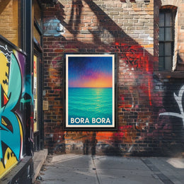 Bora Bora Tropical Paradise Poster