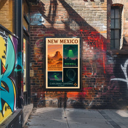 Discover New Mexico Poster