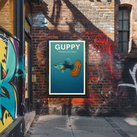 GuppyPoecilia reticulata Poster PosterGoat
