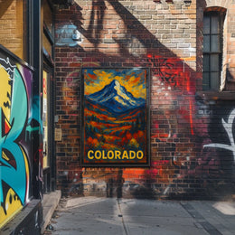 Colorado Mountain Landscape Poster