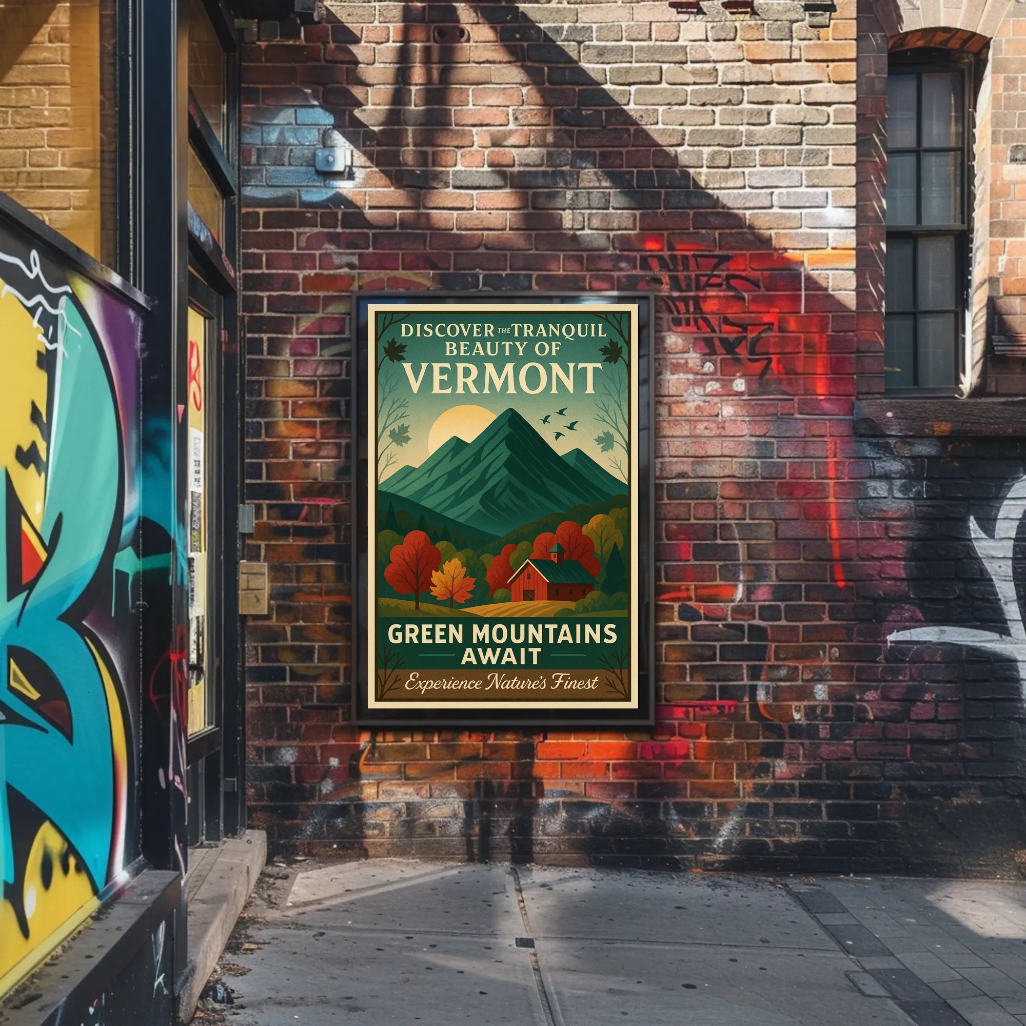 Vermont Scenic Beauty Wall Art Print