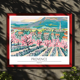 Scenic Provence Poster PosterGoat