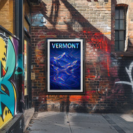Vermont Mountain Majesty Poster