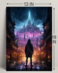 Journey To The Neon City Poster