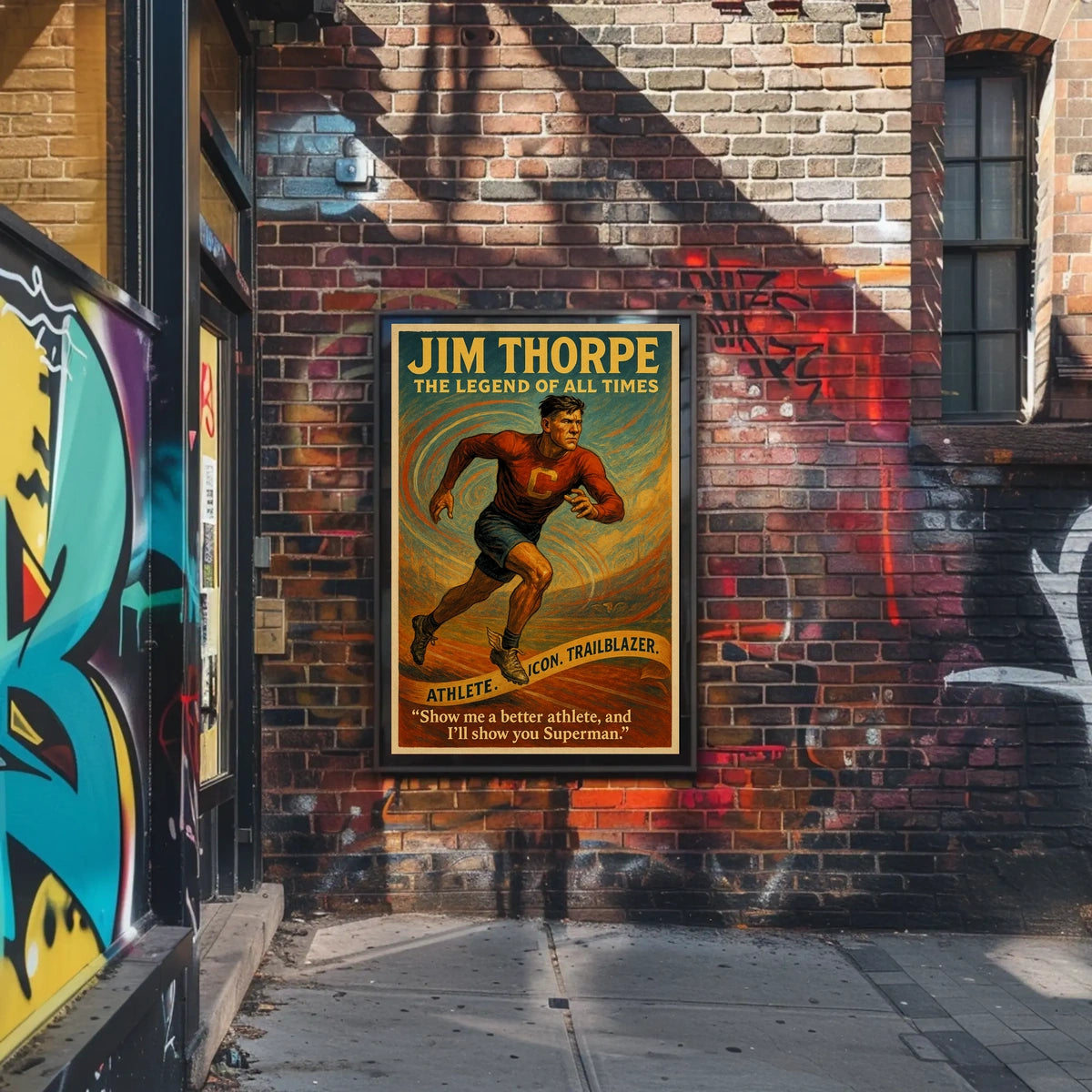 The Legend of Jim Thorpe Poster