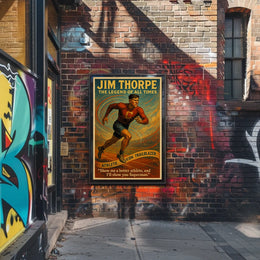 The Legend of Jim Thorpe Poster